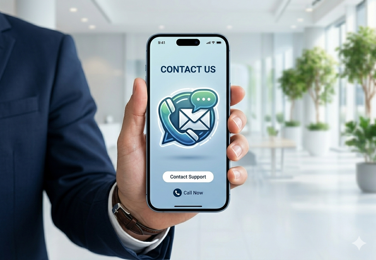Business contact and logistics coordination