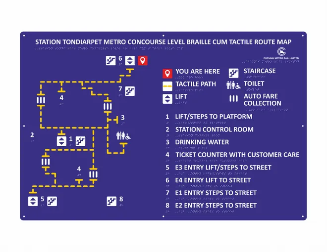 Acrylic Tactile Map gallery image 10