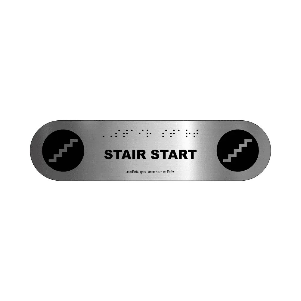 Railing Braille Sign gallery image 4