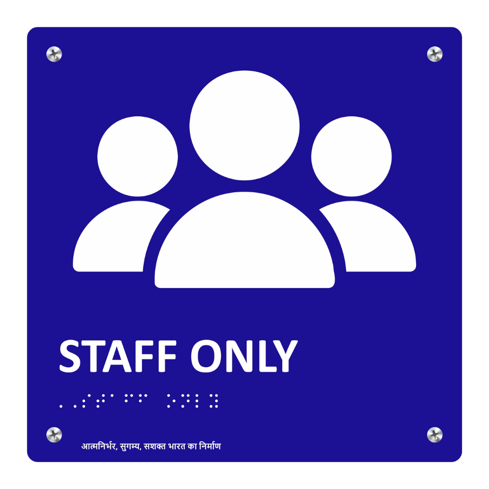 Acrylic Braille Sign gallery image 55