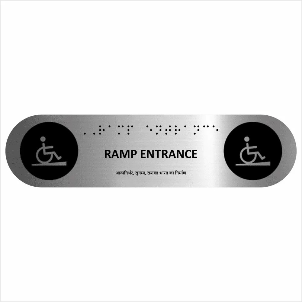 Railing Braille Sign gallery image 7