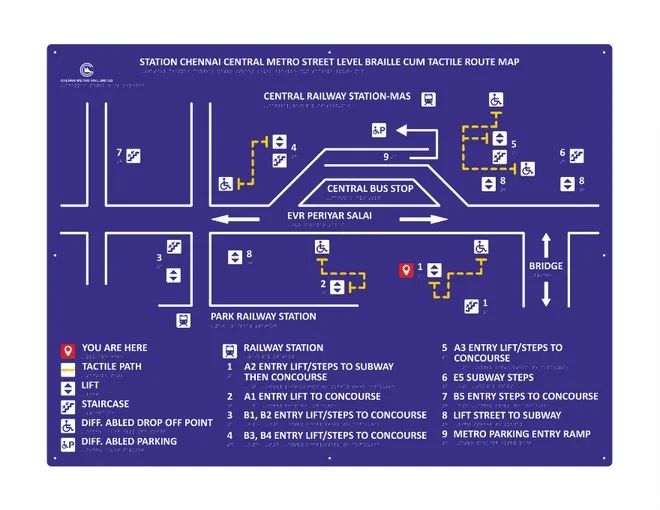 Acrylic Tactile Map gallery image 8