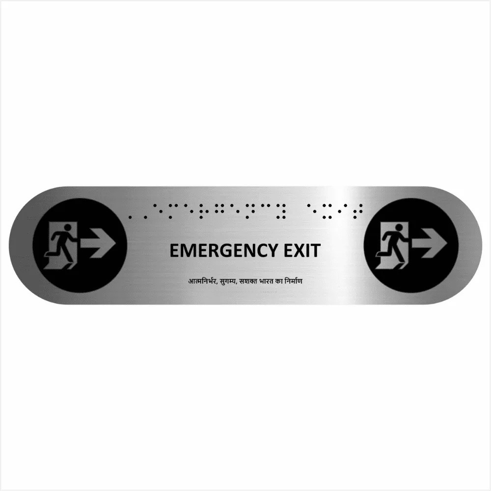 Railing Braille Sign gallery image 9