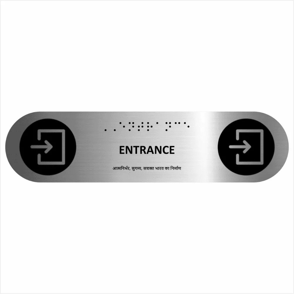 Railing Braille Sign gallery image 2