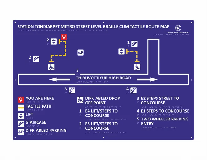 Acrylic Tactile Map gallery image 11